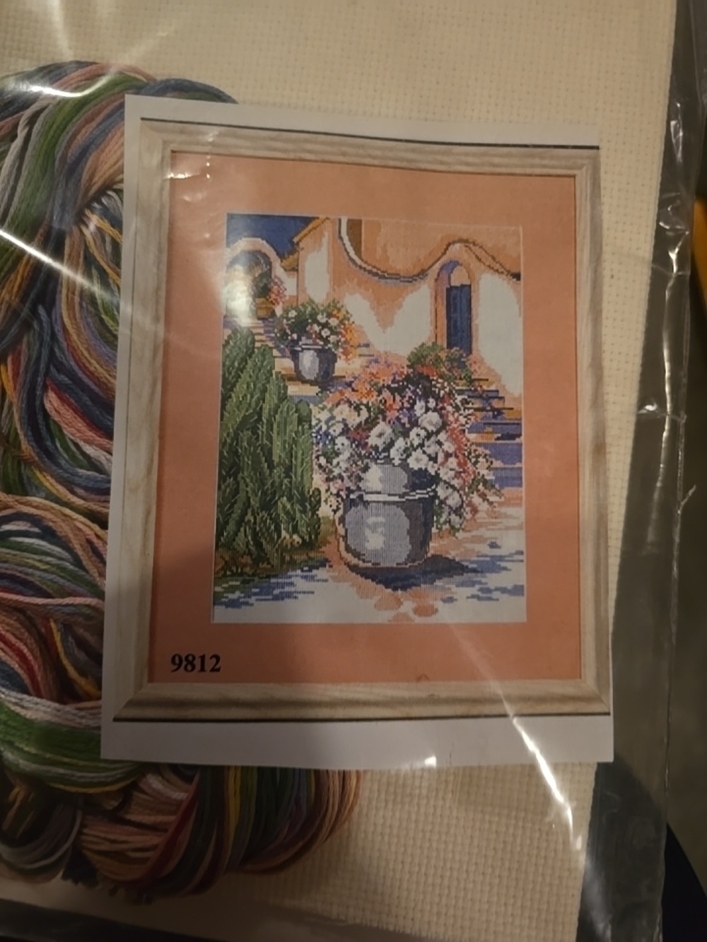 Design Works Crafts Counted Cross Stitch Kit #9812 Adobe Floral